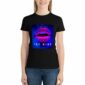 model with 1st kiss t-shirt