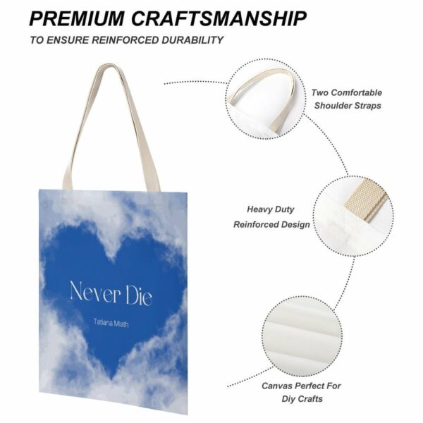 tote bag never die features