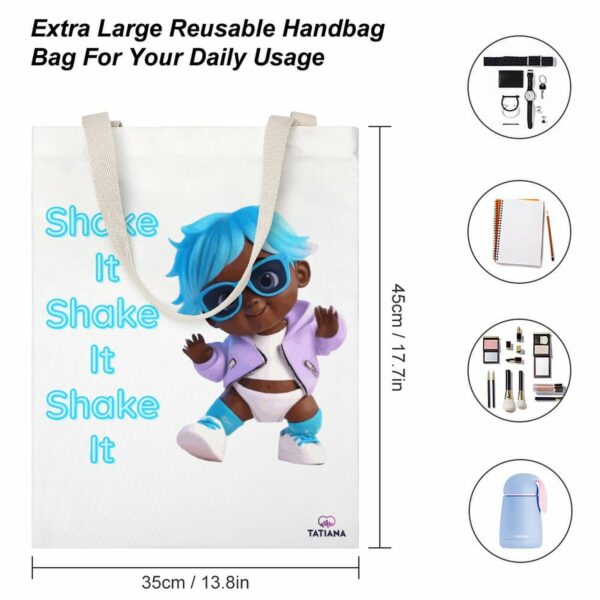Baby BMS tote bag size
